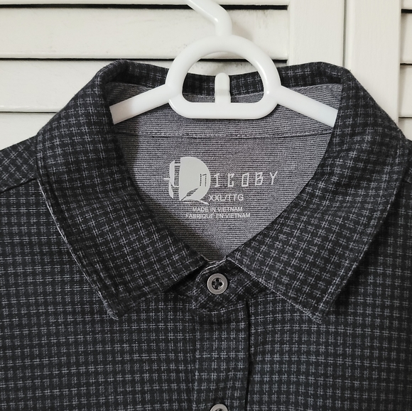 NICOBY Men's Dress Shirt, Size XXL - Picture 3 of 5